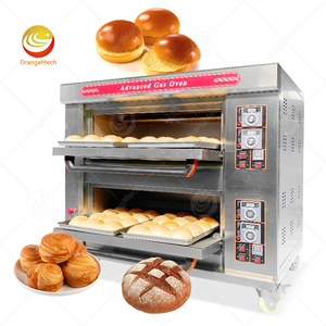 Orme เตาอบแก๊สคุกกี้ไฟฟ้า2ชั้น4ชั้น16ถาดสำหรับเบเกอรี่เชิงพาณิชย์ - Product Image 1