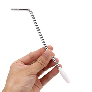5mm/6mm guitare électrique simple bras de trémolo Whammy Bar acier métal <span class=keywords><strong>Rock</strong></span> Modification partie Instrument accessoire - Product Image 2