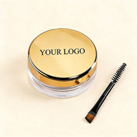 Gel coiffant pour sourcils à tenue forte, effet volumineux et waterproof, en boîte personnalisée sous marque privée, idéal pour les détaillants de produits de beauté - Nouveau produit phare professionnel