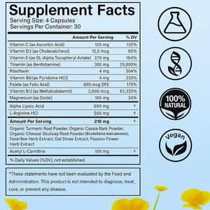 プライベートブランドの記憶力サプリメント、カスタムノオトロピックフォーミュラ、認知機能の健康ソリューション、ノオトロピックカプセル - Product Image 3