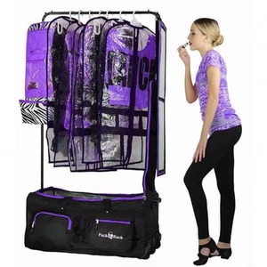 Free sample Lightweight <b>Travel</b> <b>Bag</b> with Rolling <b>Garment</b> Duffle for Costumes, Polyester Dance <b>Bag</b>, and Handy <b>Garment</b> Rack - Product Image 4