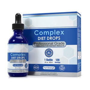Gouttes diététiques complexes sans hormones pour l'équilibre nutritionnel quotidien et la gestion du bien-être des adultes, flacon de 60 ml - Product Image 1