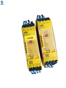 Dispositif de contrôle de relais de sécurité 750104, relais de sécurité électromécanique 24V, circuit de sécurité Com - Product Image 1