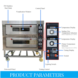 Jy thương mại chuyên nghiệp thiết bị nhà hàng nướng khoai tây lò điện nhà bếp Biscuit bánh gas boong bánh máy - Product Image 3