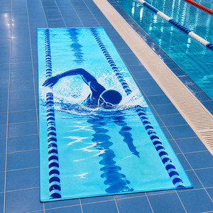 Asciugamano Sportivo Personalizzato con Stampa Digitale, 100% Cotone, per Nuoto e <span class=keywords><strong>Sprint</strong></span>, Bordo Cucito Resistente, Alta Qualità - Product Image 4