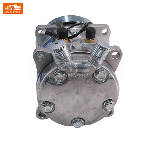 Compresor de Aire Acondicionado 87649991 para Cargadora de Ruedas Case 420 430 435 440 445 450 <span class=keywords><strong>465</strong></span> - Product Image 2