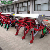 Mini tracteur à graines de maïs 3 rangées, jardinière Sembradora
