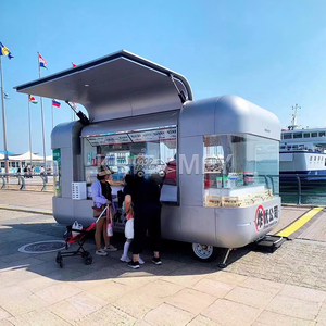 China Food Truck Cocina al aire libre Remolque de comida inoxidable rápido con equipo de cocina China Mobile Food Cart para la venta Europa - Product Image 6