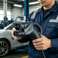 Câble de charge pour véhicules électriques standard européen 16A32A, câble de charge pour véhicules électriques