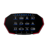 2022 Auto électronique design moderne HUD F11 voiture OBD2 jauge Hud tpms affichage OBD2 multi-interface smart Gauge