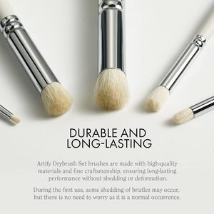 Modelo en <span class=keywords><strong>miniatura</strong></span> Pintura Hobby Detalle Pinceles Set 6PCs Pinceles de lana seca con plantilla Pincel de pintura en <span class=keywords><strong>miniatura</strong></span> - Product Image 6