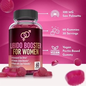 OEM ODM Natural Saw Palmetto <strong>Gummies</strong> Adult Female Support and Hormonal Balance Booster <strong>for</strong> <strong>Women</strong> - Product Image 2