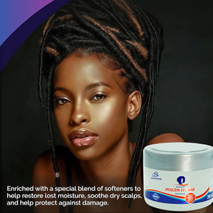 Cire coiffante bio à l'huile d'arbre à thé à tenue forte pour cheveux bouclés, dreadlocks, tresses et spirales – Sans résidus, pour torsades et fixations, végane, anti-frisottis - Product Image 5