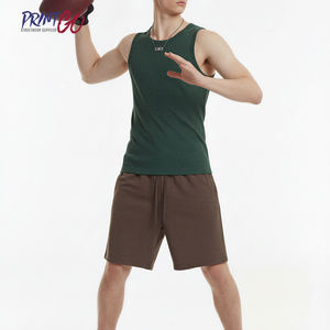 Camiseta sin mangas <span class=keywords><strong>para</strong></span> <span class=keywords><strong>hombre</strong></span>, 100% algodón, corte ajustado, <span class=keywords><strong>para</strong></span> entrenamiento deportivo, ejercicio <span class=keywords><strong>al</strong></span> aire libre, <span class=keywords><strong>gimnasio</strong></span>, venta <span class=keywords><strong>al</strong></span> por mayor - Product Image 2