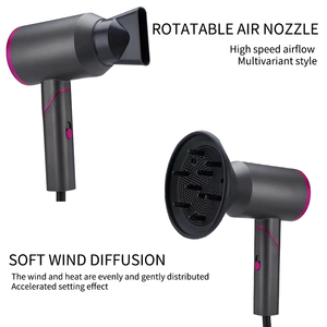 Secador de pelo plegable de alta calidad innovadora tecnología negra <span class=keywords><strong>Confu</strong></span> secador de pelo para mascotas perro profesional 1800W secador de pelo compacto - Product Image 5