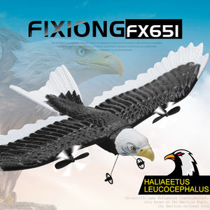 HOSHI FX651 Avion en mousse RC Planeur 405mm <span class=keywords><strong>Envergure</strong></span> de simulation Aile d'<span class=keywords><strong>aigle</strong></span> Avion radiocommandé 2.4G Radiocommande Planeur Avion Jouets - Product Image 4