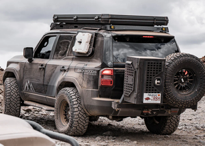 <span class=keywords><strong>Portaequipajes</strong></span> de Acero para Techo de Auto con 2 Escaleras para Jeep Wrangler JK y JL, Accesorios para Transportar Equipaje - Product Image 2