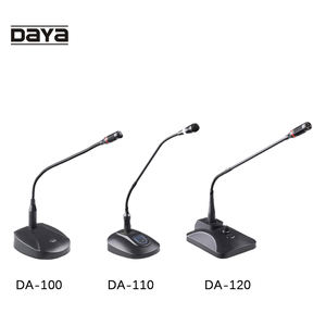 DAYA Dm 20 pas cher en gros conférence condensateur filaire Audio professionnel Microphone Base 3v col de cygne <span class=keywords><strong>gratuit</strong></span> et câble de 5 mètres - Product Image 1