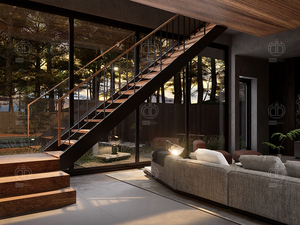 Luxury Modern Style 3D Max Rendering Interior Exterior <strong>Architecture</strong> Design House Plans Projects Deals - Product Image 6