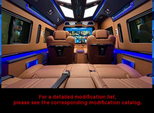 ซัพพลายเออร์ตกแต่งภายในรถยนต์เมอร์เซเดส สปรินเตอร์ รุ่น Luxury Captain Seat พร้อมระบบปรับไฟฟ้าเพื่อความสะดวกสบายของผู้โดยสาร ผลิตภัณฑ์ขายส่ง - Product Image 3