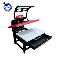 Presse à chaud manuelle grand format SGW 80*100cm, imprimante à transfert thermique par sublimation pour l'impression sur t-shirts, sacs fourre-tout et textiles