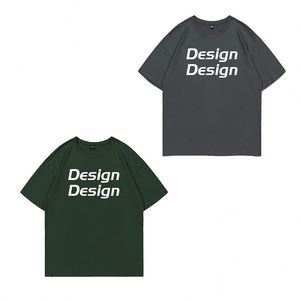 เสื้อยืดโอเวอร์ไซส์ผู้ชาย คุณภาพสูง ผ้าฝ้าย 100%  น้ำหนัก 200 กรัม  รับสกรีนโลโก้ตามสั่ง - Product Image 3