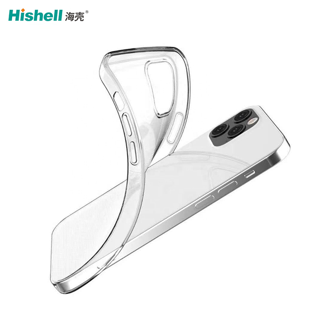 Hishell High Transparent ultra Thin TPU Mobile Cell Phone case for iPhone 13