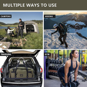 Waterproof Durable Heavy Duty Tactical Canvas Duffel <b>Bag</b> Foldable Gym <b>Backpack</b> 80L Large <b>Travel</b> Duffle <b>Bag</b> - Product Image 6