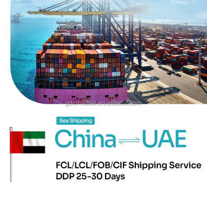 Agente de Frete Internacional DDP Porta a Porta para Transporte Marítimo da China para os EAU/<span class=keywords><strong>Dubai</strong></span> - Taxa de Envio LCL - Product Image 1