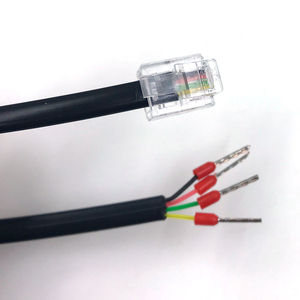 <span class=keywords><strong>สาย</strong></span>ต่อโทรศัพท์คุณภาพสูง ยี่ห้อ Deheng <span class=keywords><strong>RJ11</strong></span> 6P4C 30AWG ทองแดงแท้ ได้รับการรับรองมาตรฐาน ISO9001 สีดำ สำหรับเชื่อมต่อเซ็นเซอร์ - Product Image 2