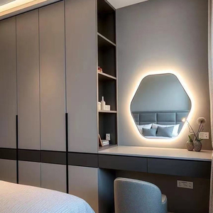 Diseño <span class=keywords><strong>de</strong></span> Sistemas <span class=keywords><strong>de</strong></span> Armarios Modernos y Prácticos para Dormitorio, Armarios <span class=keywords><strong>de</strong></span> Madera Ecológicos <span class=keywords><strong>de</strong></span> Gran Capacidad, <span class=keywords><strong>Muebles</strong></span> para el Hogar - Product Image 2