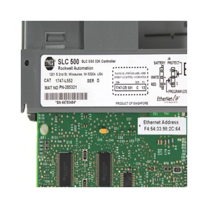 หน่วยประมวลผลกลางซีพียู1747-L532 E <span class=keywords><strong>SLC</strong></span> 500 <span class=keywords><strong>5</strong></span>/<span class=keywords><strong>03</strong></span>ใหม่ปิดผนึกโรงงานสำหรับการควบคุมอุตสาหกรรมและการเขียนโปรแกรมพีแอลซี - Product Image 2