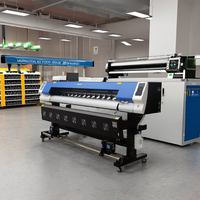 Imprimante numérique grand format Audley 1,8 m 3,2 m à solvant écologique pour impression de bannières flexibles