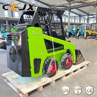 Mini Skid Steer Loader con Cabina Sigillata, Bassa Rumorosità e Telaio di Sicurezza ROPS per Paesaggistica Urbana e Ristrutturazioni Comunitarie - Pronta Consegna