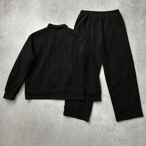 Fabricante OEM, Venta al Por Mayor, Conjuntos Deportivos Personalizados con Logotipo para Hombre, Ropa Deportiva Casual, Chaquetas Bomber con Cierre, Pantalones Deportivos - Product Image 3