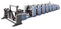Machine d'impression flexographique de haute qualité pour l'impression de papier kraft, de papier thermique, de papier copie, de coton, de papier aluminium