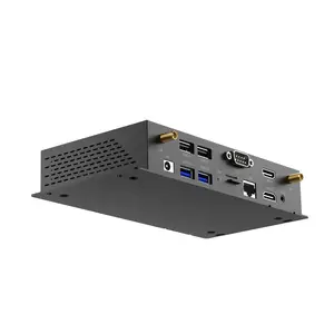 Sunchip Metal Case 2K/4K RK3568 NPU Edge Computing Device RS232 4K Media Player Box Rich Interfaces