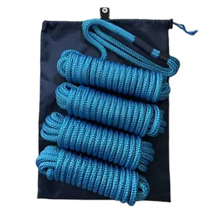 Corrosion-Resistant Nylon Braided Dock Line Rope Boat Mooring Ships Mooring Rope Essential Boat Accessories From Manufacturers