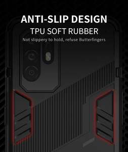 เคสโทรศัพท์มือถือคุณภาพสูงแบบขายส่ง TPU+PC ป้องกัน 360 องศา พร้อมขาตั้ง ป้องกันการกระแทก สำหรับ OPPO RENO 5Z 5G - Product Image 6