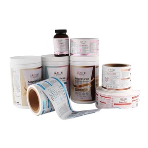 Boîte pliante personnalisée dorée, autocollants argentés étanches en fer froid or rose pour huiles essentielles, sprays et médicaments, étiquettes privées - Product Image 5