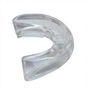 Protège-dents en caoutchouc transparent personnalisé pour adultes et juniors Saibro/OEM SMG # 390 Durable et souple pour l'entraînement de boxe - Product Image 5