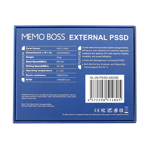 Ổ Cứng Gắn Ngoài Ổ Cứng SSD Gắn Ngoài 1TB Ổ Cứng SSD Di Động 1TB 256GB PSSD Cho Tất Cả Máy Tính Xách Tay - Product Image 4