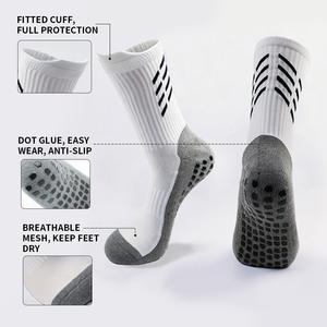 <span class=keywords><strong>Calcetines</strong></span> de Fútbol de Entrenamiento, Nuevos, Antideslizantes, con Agarre Profesional, de Lana, Gruesos, con Tarjeta de Papel Personalizada - Product Image 5