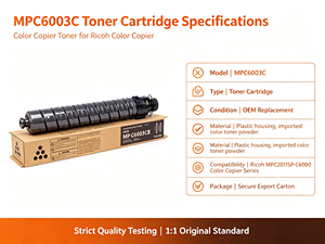 <span class=keywords><strong>Toner</strong></span> couleur compatible OEM <span class=keywords><strong>d</strong></span>'usine MPC6003C pour consommables de copieurs Ricoh MPC2011SP C2003 C2004 C2503 C2504 C3003 C6003 3004 6004 - Product Image 3
