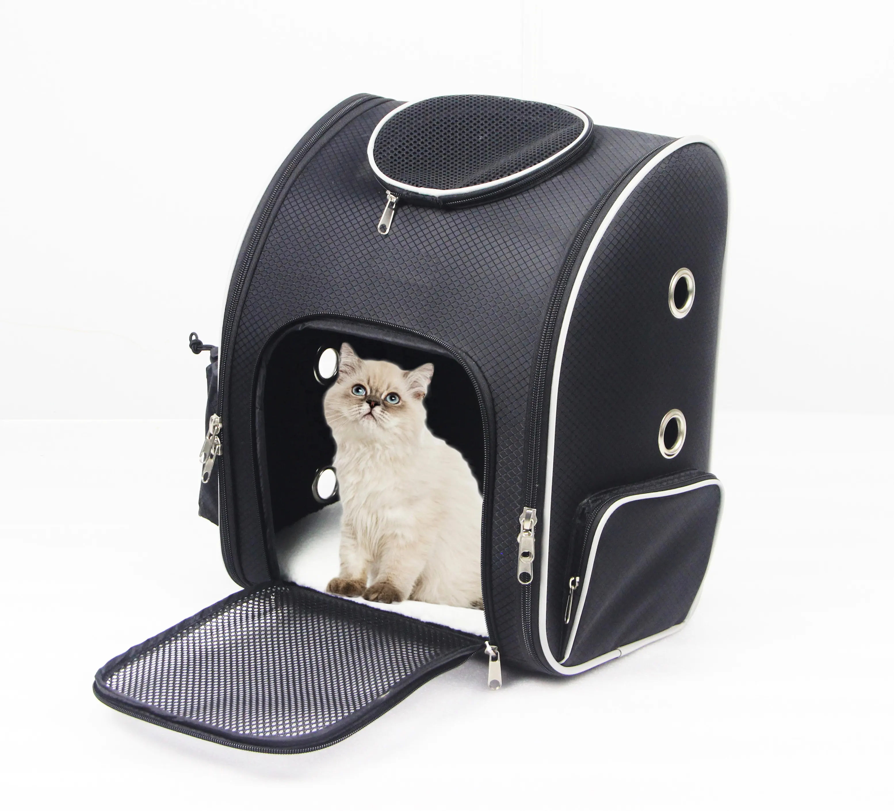 Airline Approved Air Ventilation High Quality Pet Transport Carrier Backpack Pet Cages Carriers & Houses Small Animals Solid