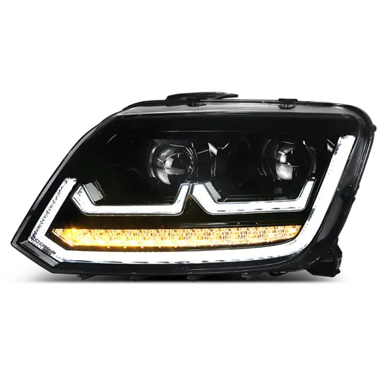 Car Led Head Light Front Light Plug and Play Headlight For Volkswagen Amarok Pickup 2011-2019 Head Lamp Upgrade