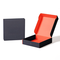 Boîte d'expédition en carton ondulé personnalisée avec logo imprimé, emballage pour e-commerce, OEM ODM, vente en gros