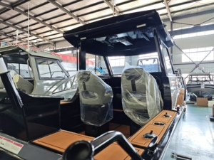 Yate de Vela de Aluminio de 20 pies (6 m) con Certificación CE, Personalizado, Barco de Pesca de Lujo con Cabina, Motor Fuera de Borda - Product Image 2