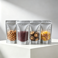 Pochette souple mate personnalisée avec logo, résistante à l'humidité, de qualité alimentaire, sans BPA, emballage scellé pour le stockage des aliments Fujinplastic Z3