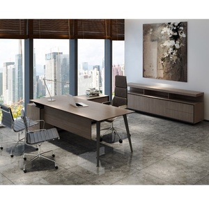 プロフェッショナルプロデュースラグジュアリーマネージャーオフィスセットエグゼクティブモダンオフィスデスク - Product Image 2